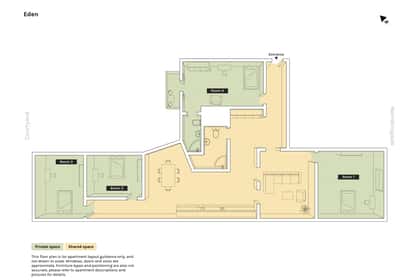 Visual presentation of the listing