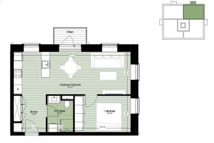 Visual presentation of the listing