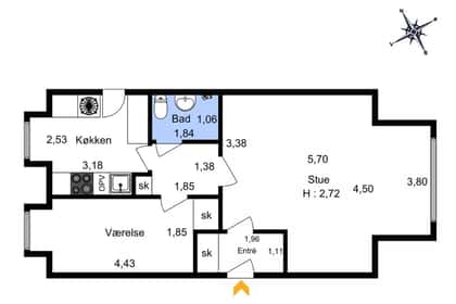 Visual presentation of the listing