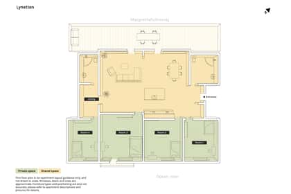Visual presentation of the listing