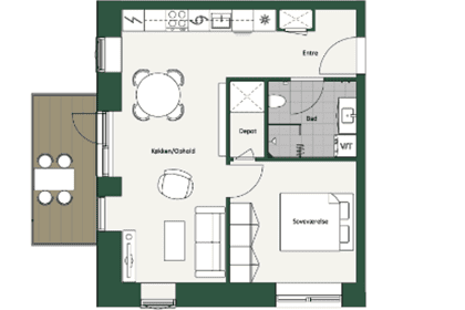 Visual presentation of the listing
