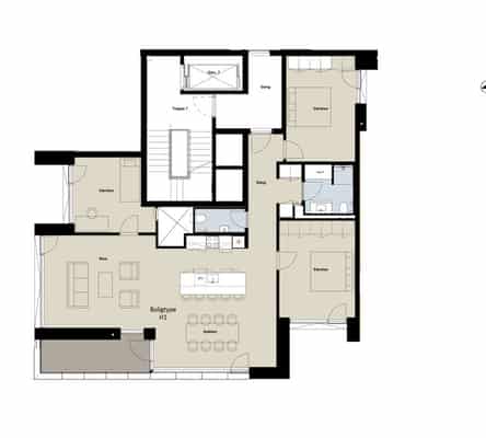 apartment Lys 4-værelses lejlighed ved Tuborg i Hellerup