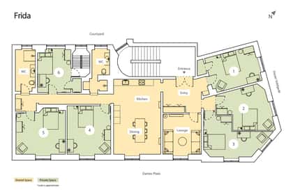 Visual presentation of the listing