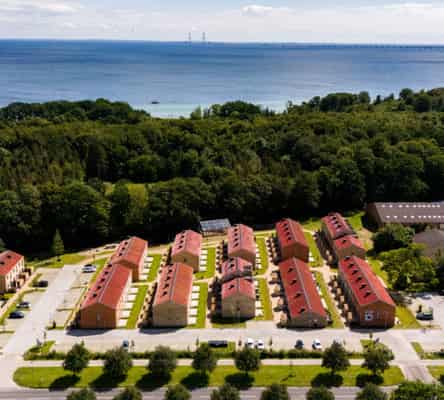 townhouse Moderne række- og byhuse nær skov og strand