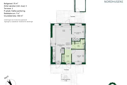 Visual presentation of the listing