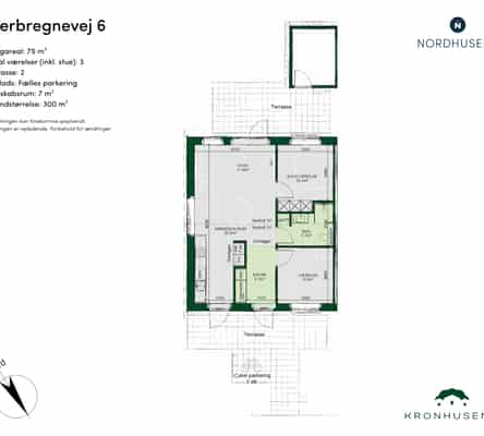 townhouse Moderne rækkehus med privat have i Odense NV