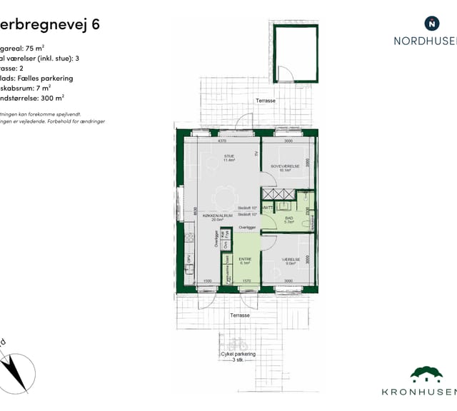 townhouse Modern townhouse with 3 rooms in Odense NV