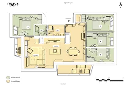 Visual presentation of the listing