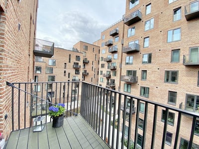 Nybygget 2-værelses lejlighed med altan og fælles tagterrasse - Østre Havnepark, Aalborg - 1