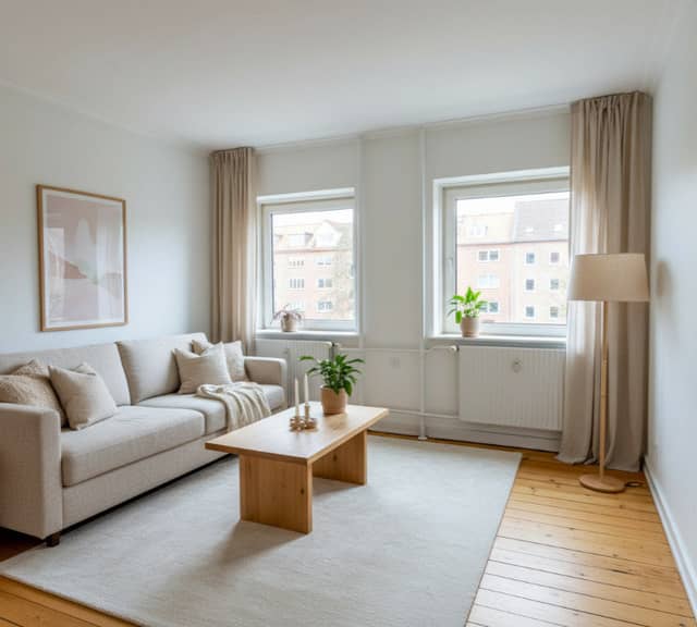 apartment Lys 3-værelses delelejlighed i Øgaden