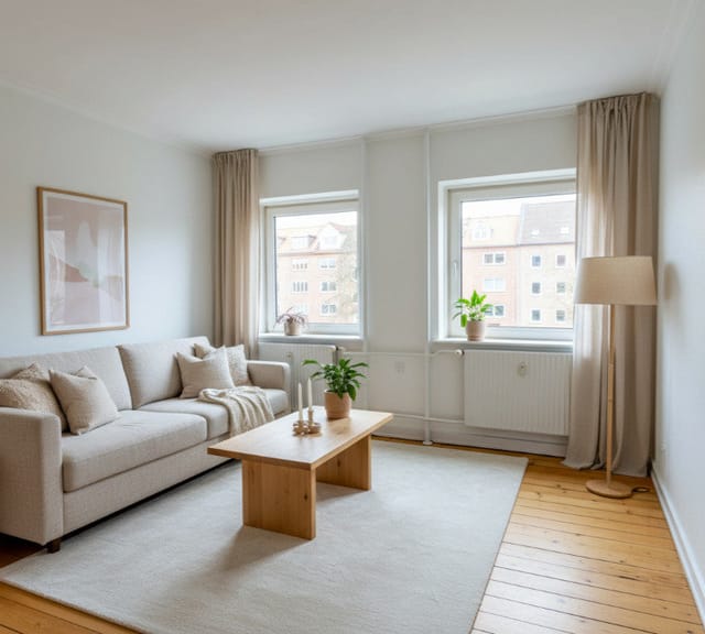 apartment Lys 3-værelses delelejlighed i Øgaden