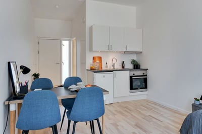 Bright 1-room apartment on Amager with a French balcony - Peder Lykkes Vej, København S - 1