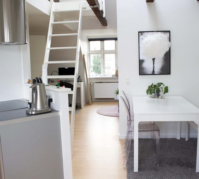 apartment Charming 2-room apartment with mezzanine in Aalborg