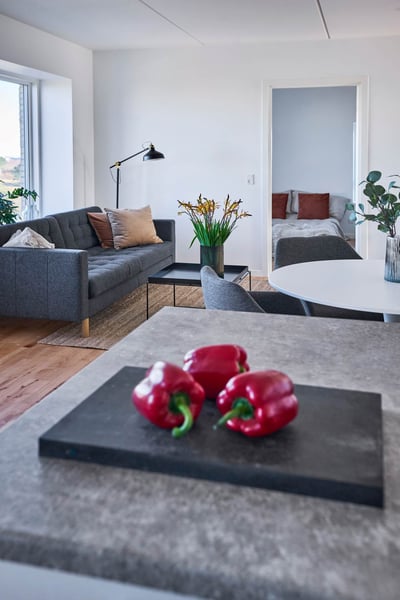 Stylish Apartment with 3 Rooms in Aalborg - Kollegievej, Aalborg - 3