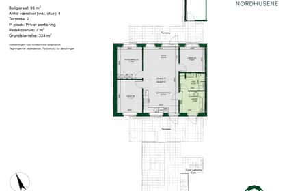 Visual presentation of the listing
