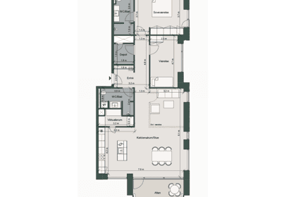 Visual presentation of the listing