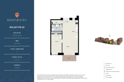 Visual presentation of the listing
