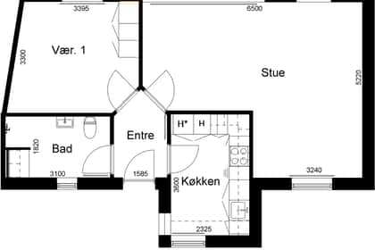 Visual presentation of the listing