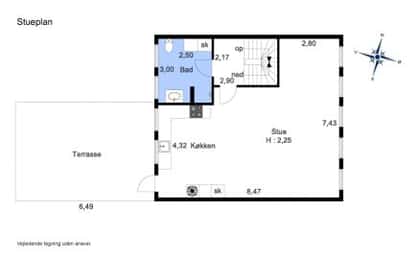 Visual presentation of the listing