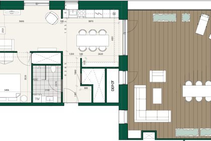 Visual presentation of the listing