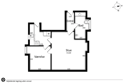 Visual presentation of the listing