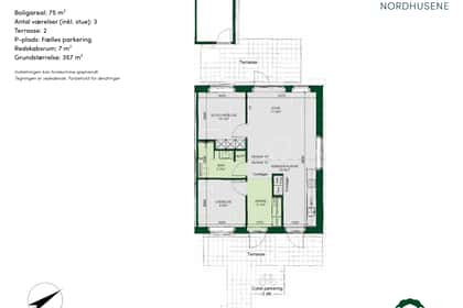 Visual presentation of the listing