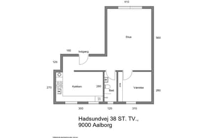 Visual presentation of the listing