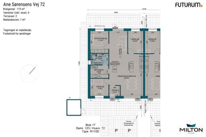 Visual presentation of the listing