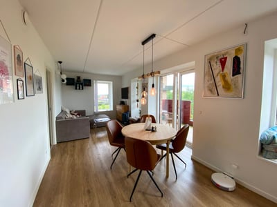 Bright 2-room apartment in a newly built building with balcony and park view - Egeparken, Aalborg - 1
