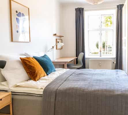 room Lyse værelse i nyrenoveret lejlighed på Østerbro