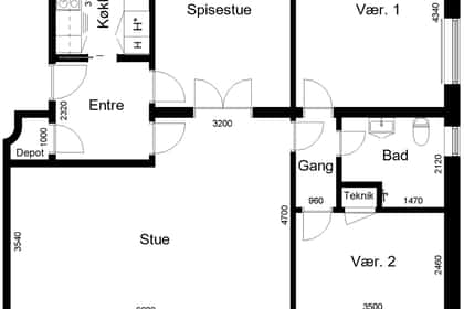 Visual presentation of the listing