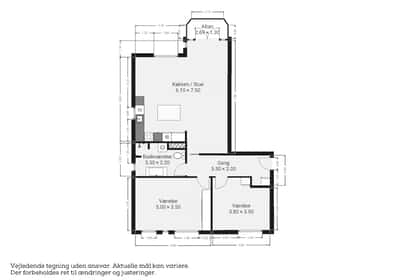Visual presentation of the listing