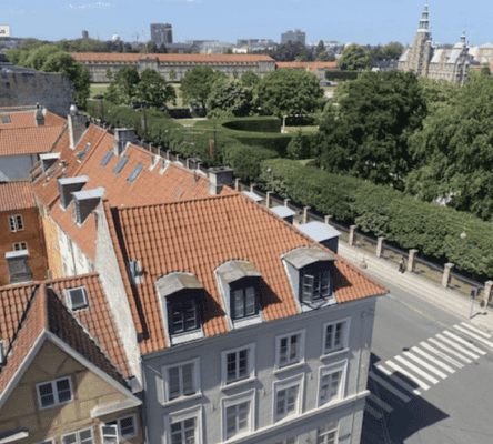 apartment Direkte udsigt til Kongens Have og Rosenborg Slot