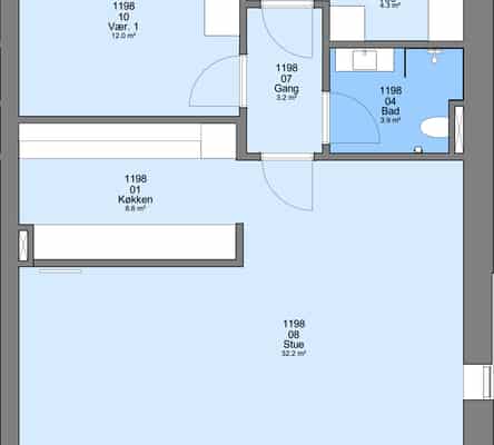 apartment Nybygget lavenergibolig tæt på naturen i Ringkøbing
