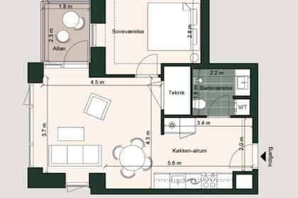 Visual presentation of the listing