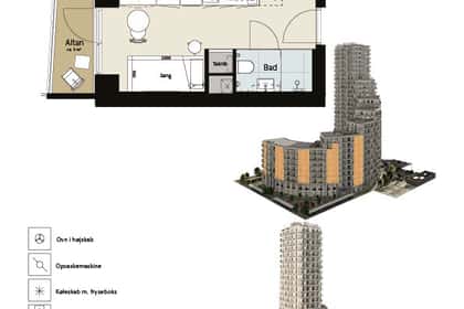 Visual presentation of the listing