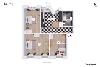 Visual presentation of the listing