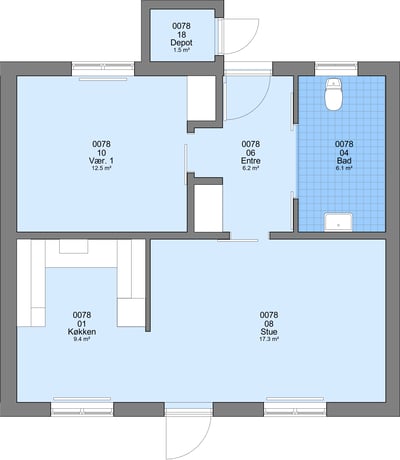 Senior Housing in a Quiet Area with Municipal Assignment - Dyssevænget, Skjern - 3