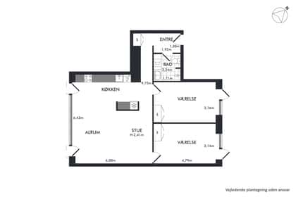 Visual presentation of the listing