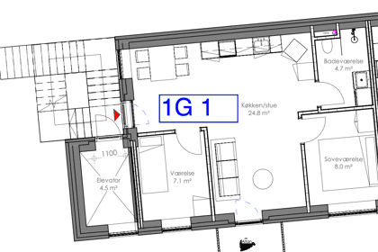 Visual presentation of the listing