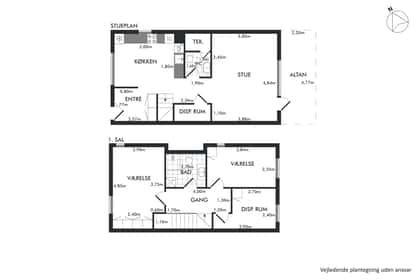 Visual presentation of the listing