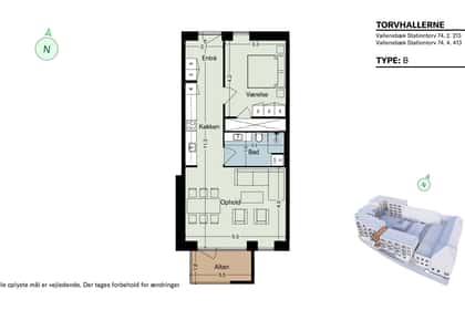 Visual presentation of the listing