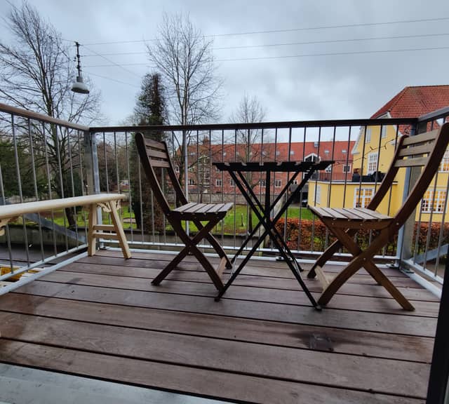 apartment Nyistandsat lejlighed med altan