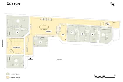 Visual presentation of the listing