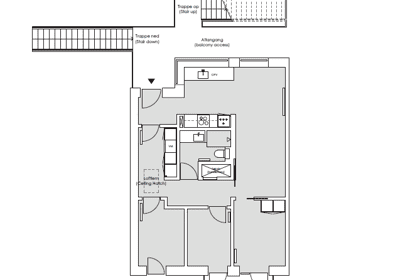 Visual presentation of the listing