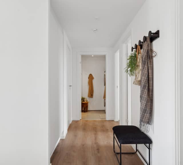 apartment Lys 4-værelses lejlighed med sydvendt terrasse