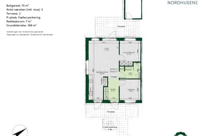 Visual presentation of the listing