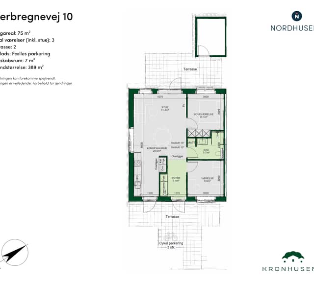 townhouse Moderne rækkehus med 3 værelser i Odense NV