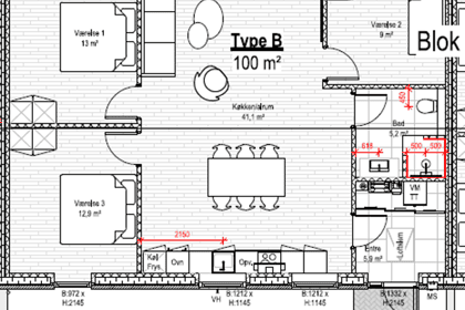 Visual presentation of the listing