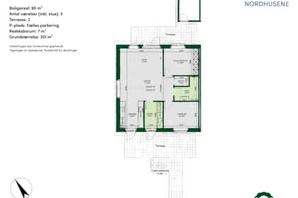 Visual presentation of the listing